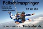 Fallschirmspringen bei Regensburg und Straubing Bayerischer Wald